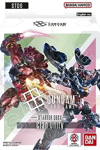 GUNDAM CARD GAME STARTER DECK ST06 CLAN UNITY - EN